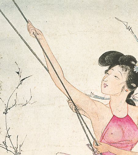 沾化-胡也佛的仕女画和最知名的金瓶梅秘戏图